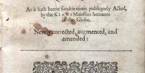 Shakespeare Quartos Project